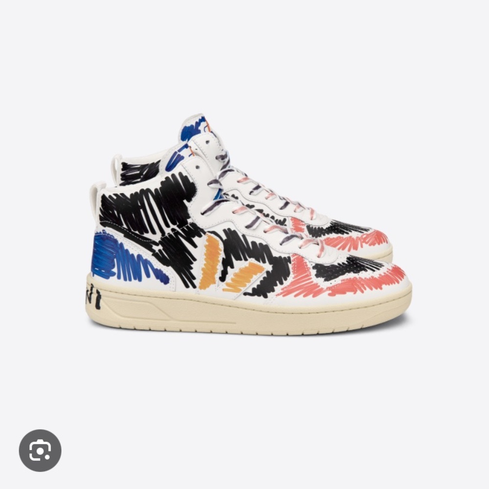 Veja x Marni V-15 High-Top Sneakers – Limited Edition